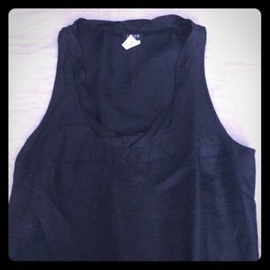 Jcrew - Black Silk Tank - Size 0